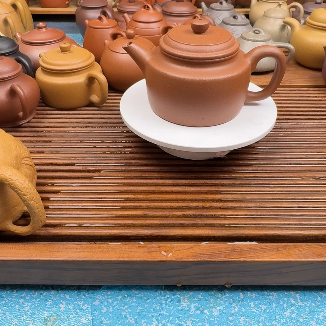 茶壶紫砂半手工制作