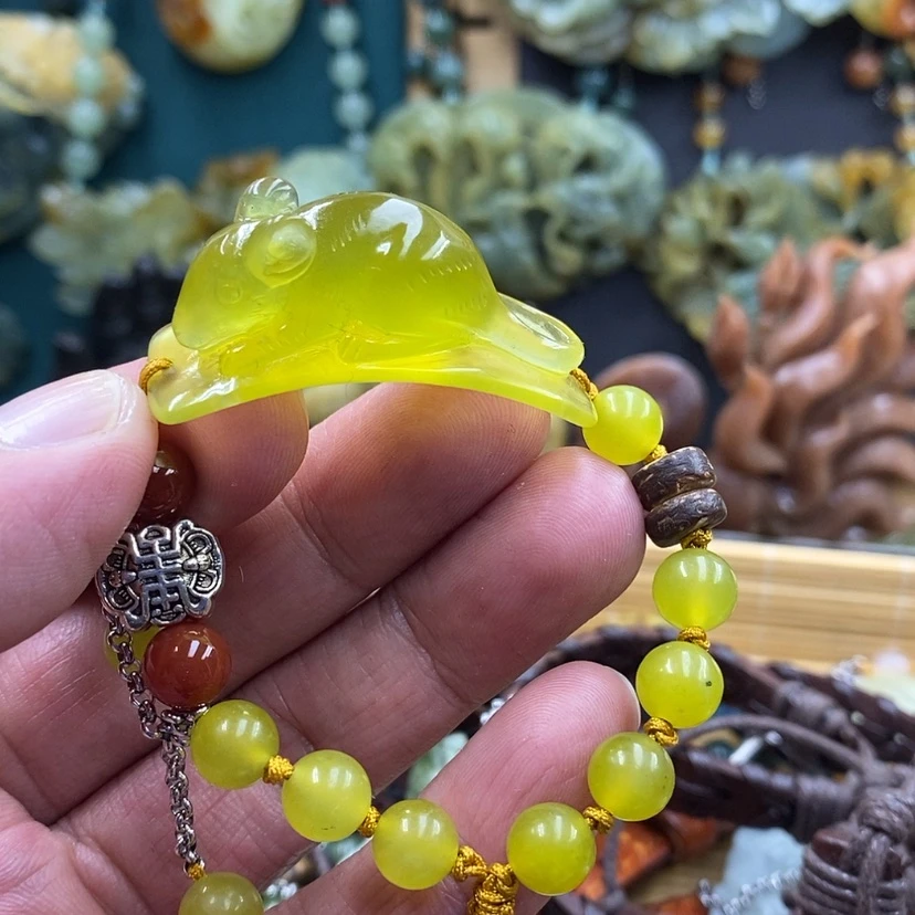 【闪购商品】未镶嵌岫玉手牌