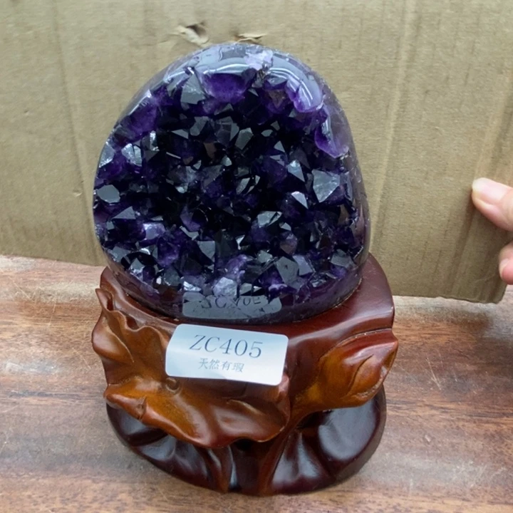 开***1未镶嵌紫晶大型摆件（非配饰）