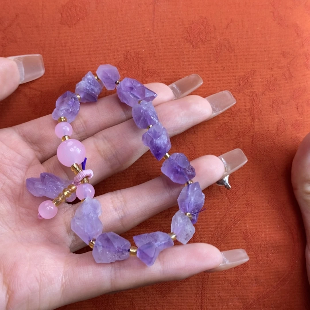 珊***紫晶未镶嵌珠宝半成品