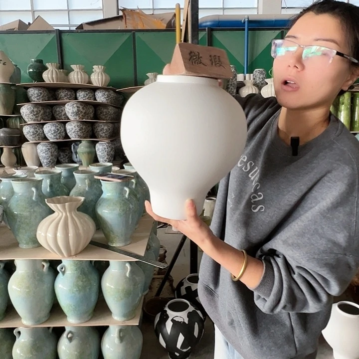 陶摆件景德镇陶瓷花瓶瑕疵专场