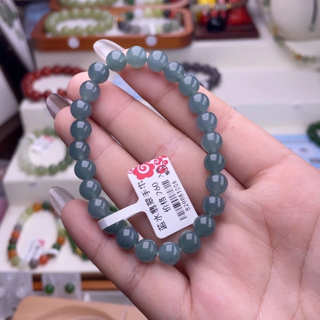 翡翠未镶嵌手串翡翠7