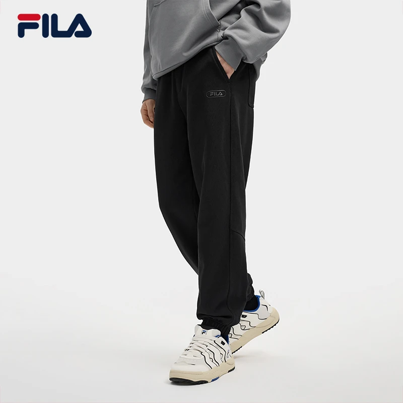 Fila/斐乐男士秋冬【束脚百搭】新户外运动休闲通勤长裤F11M549603F