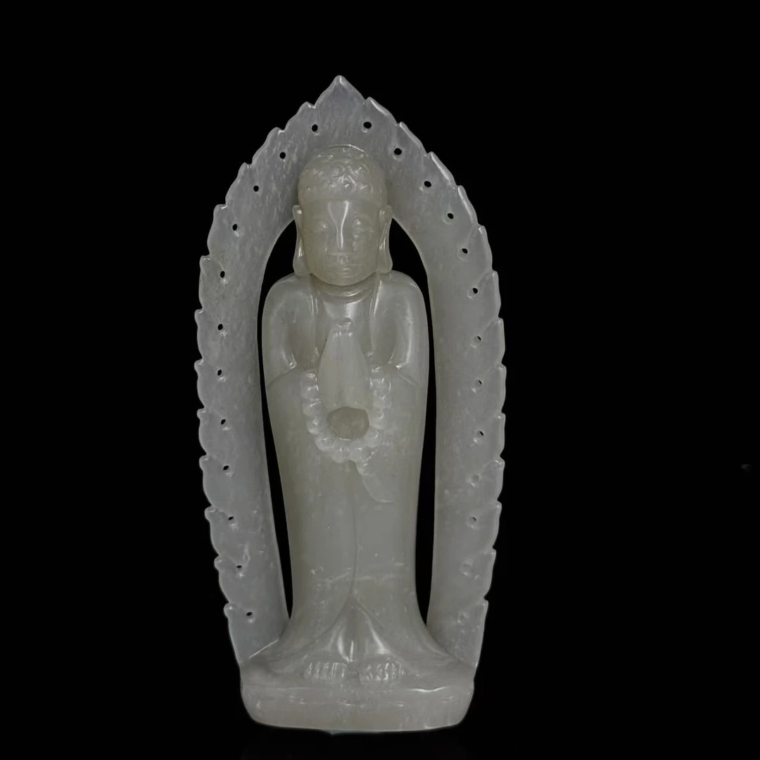 LOT.24/20世纪和田玉佛像雕件/434372