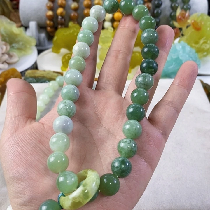 未镶嵌岫玉手持手持