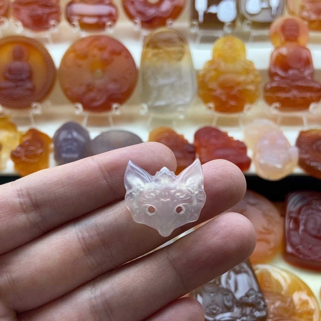 玛瑙/玉髓未镶嵌颈饰