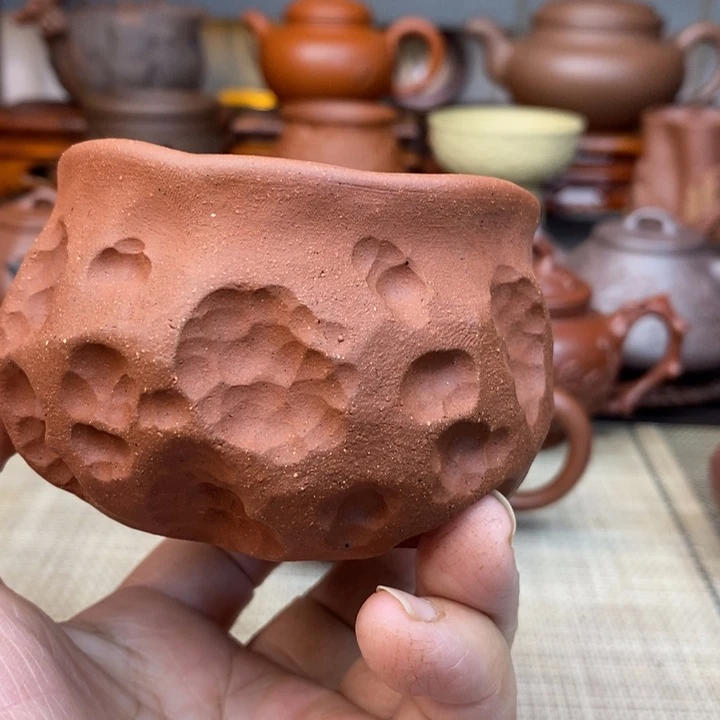 茶杯紫砂主人杯全手工制作