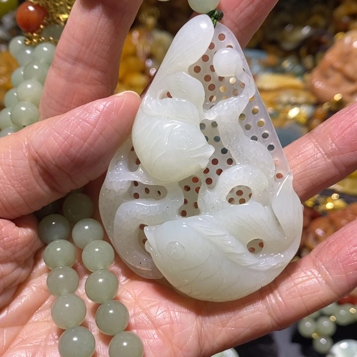 岫玉岫玉吊坠未镶嵌