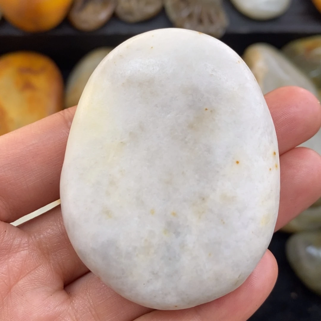 满***号和田玉未镶嵌挂件