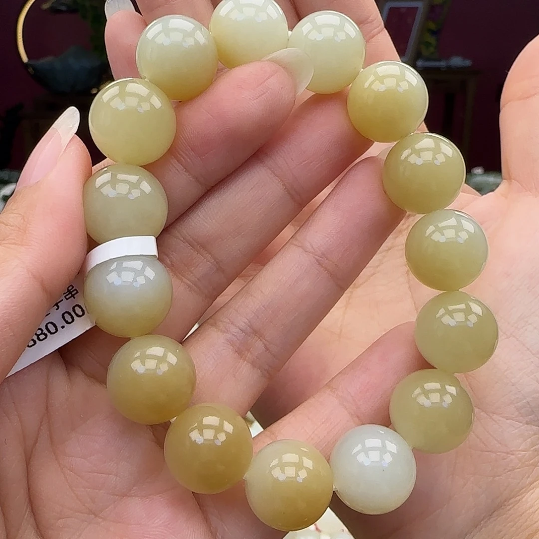 和田玉手链未镶嵌