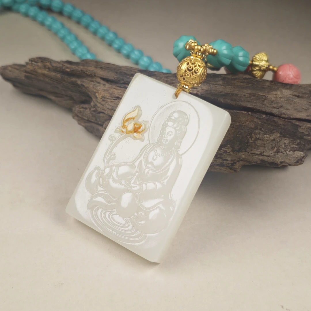 【小天总专属】Q026  diy 吊坠观音吊坠