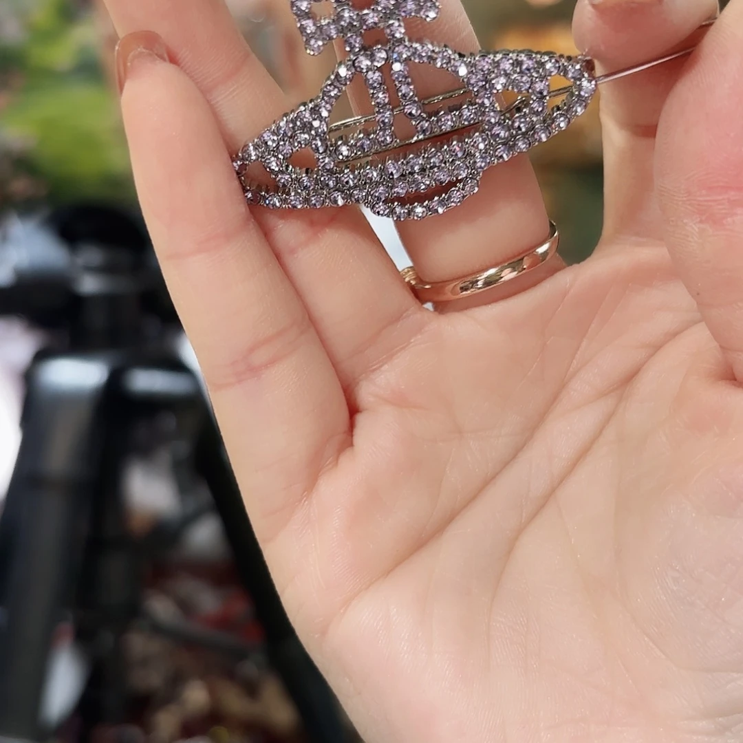 琉璃纯铜合金发夹