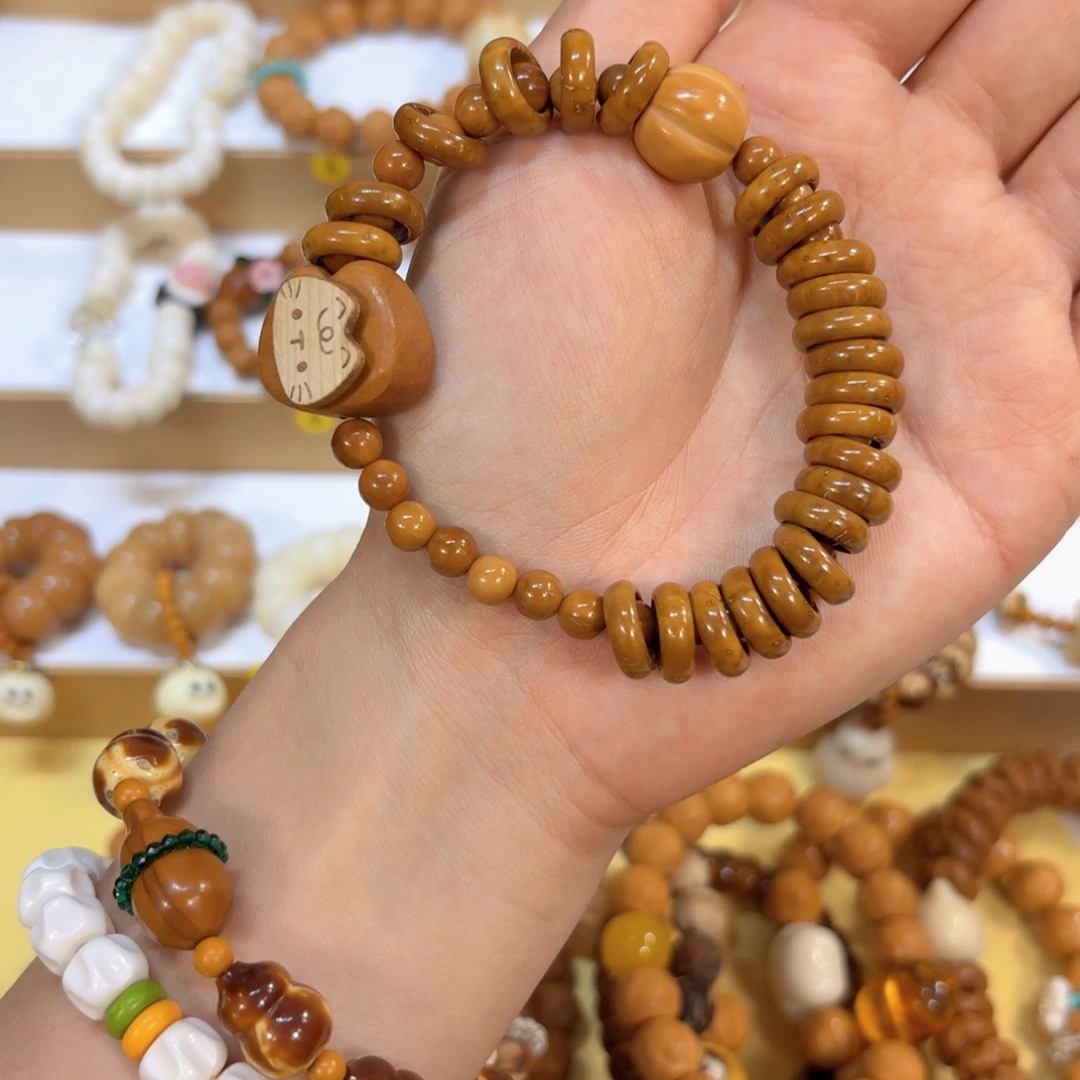 手串星月菩提甜甜圈➕转转猫