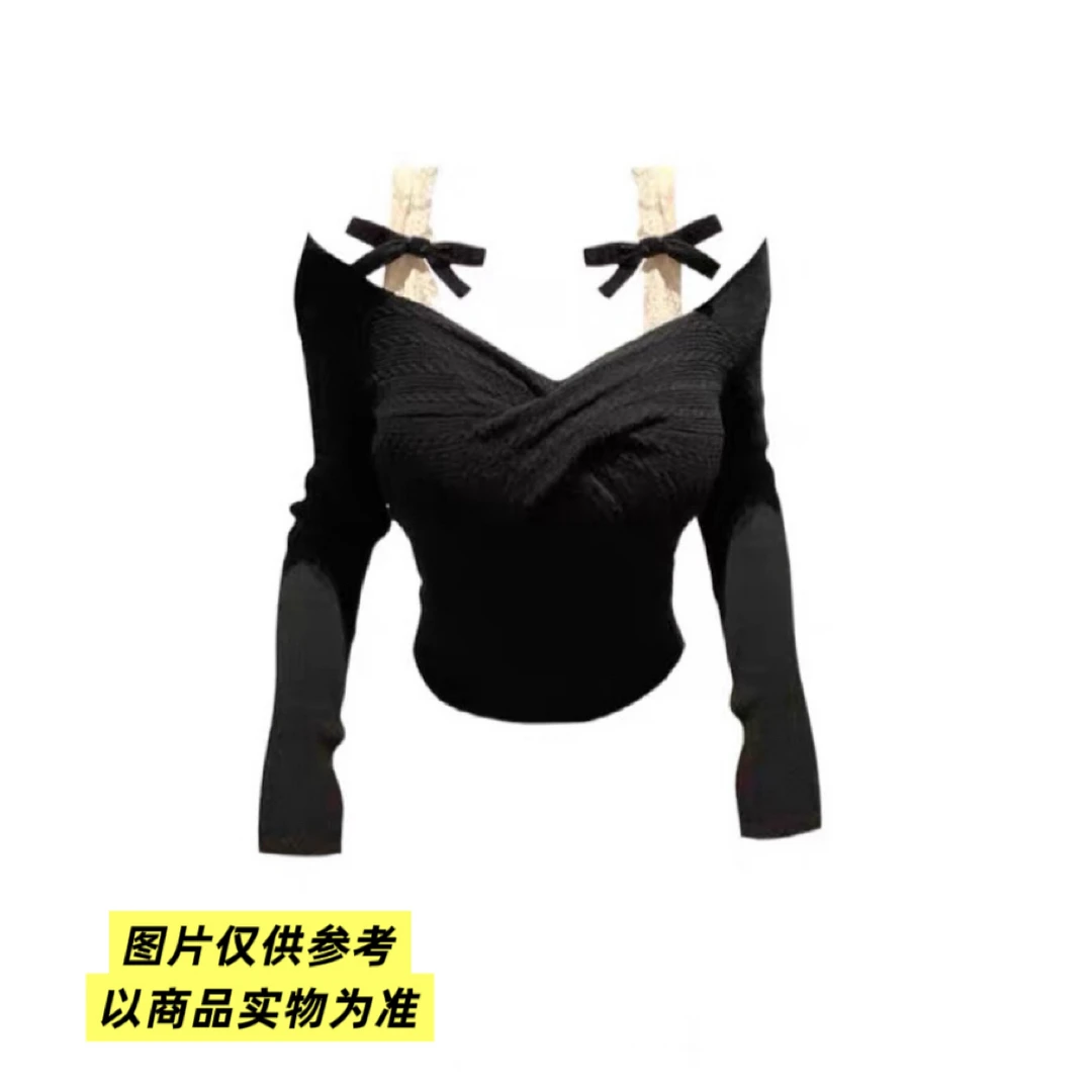 大码胖mm秋新款蝴蝶结假两件显瘦打底T恤女