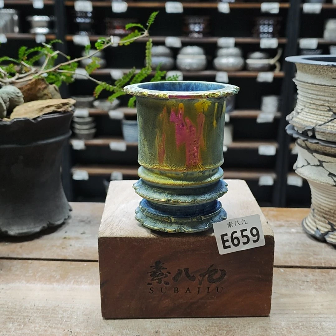 陶瓷素八九陶瓷内口7.5高12