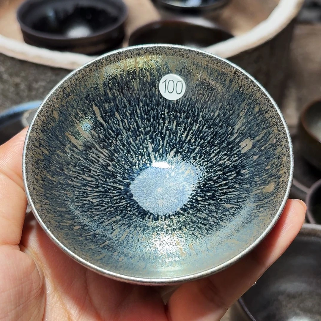 茶盏义兴龙窑建盏100
