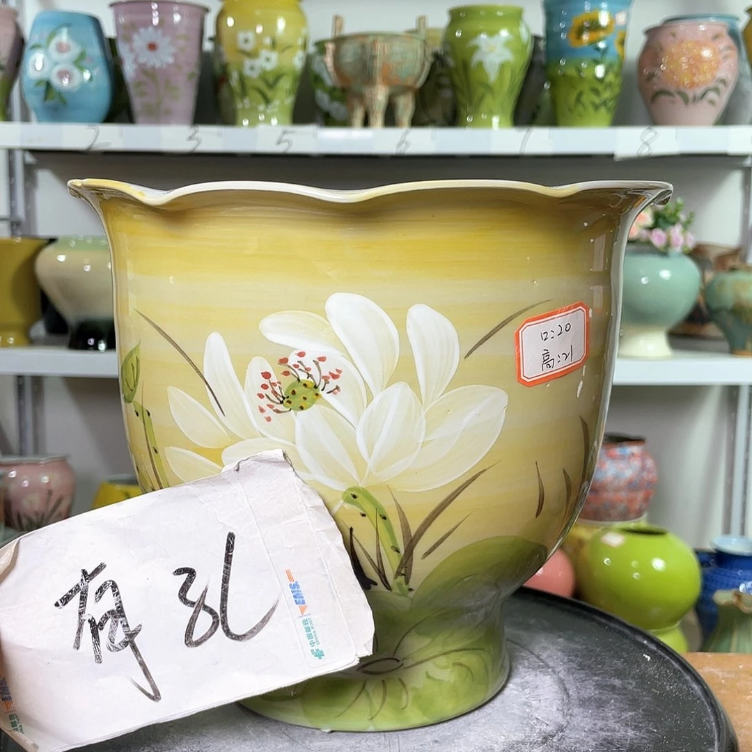 景德镇陶瓷花盆花器暇258