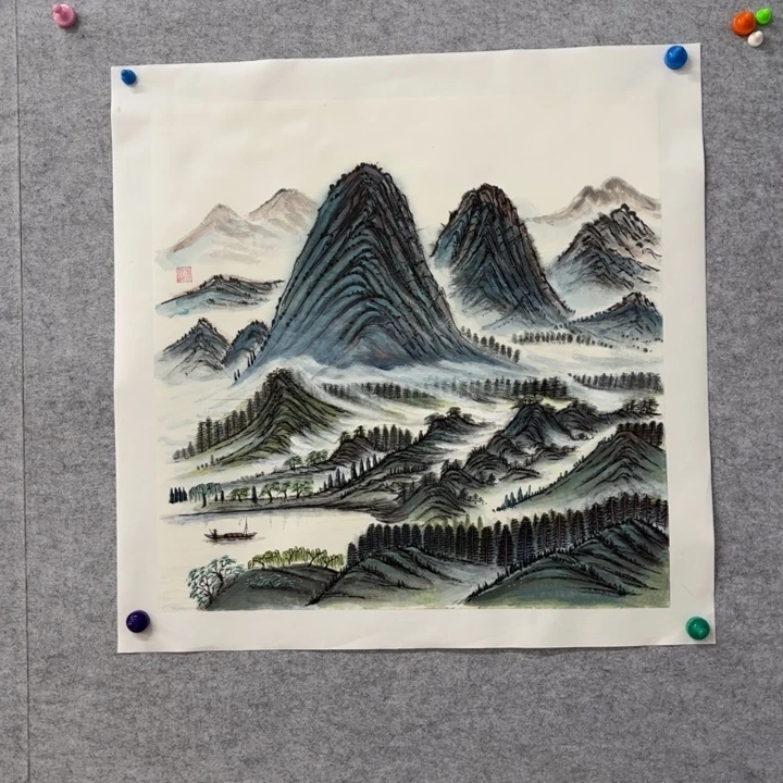 国画花鸟等图案和造型各