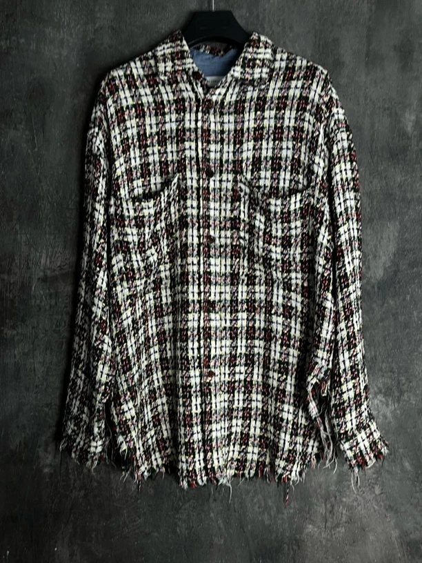 全新未使用 maje Faith Connexion圣诞配色限定衬衫外套/02634