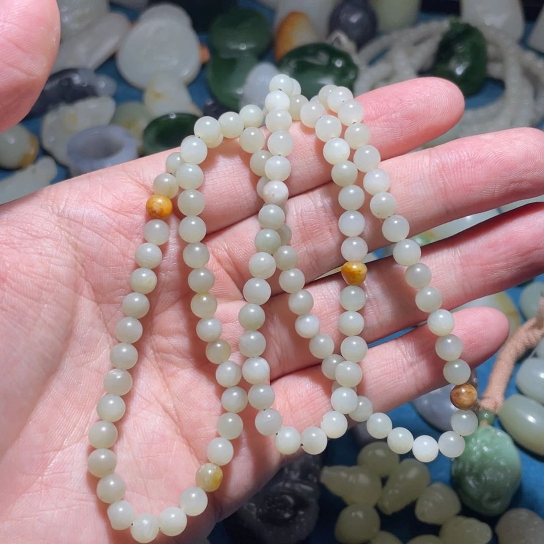 和田玉颈饰未镶嵌小*贰