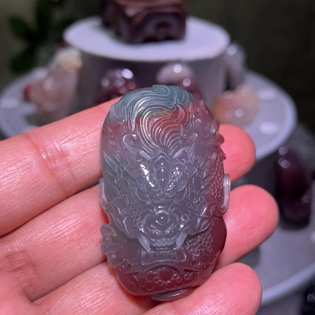 福***子未镶嵌颈饰玛瑙/玉髓
