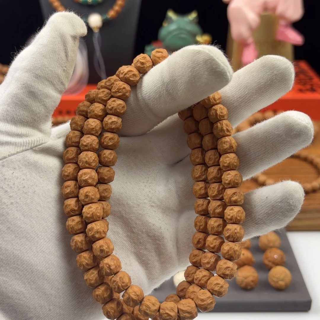 手串猴头核桃龙蛇脖挂108  9.5