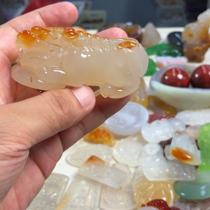 未镶嵌吊坠(不含链)玛瑙/玉髓