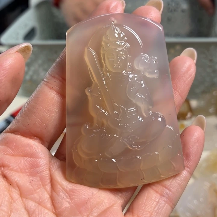 玛瑙/玉髓未镶嵌吊坠(不含链)