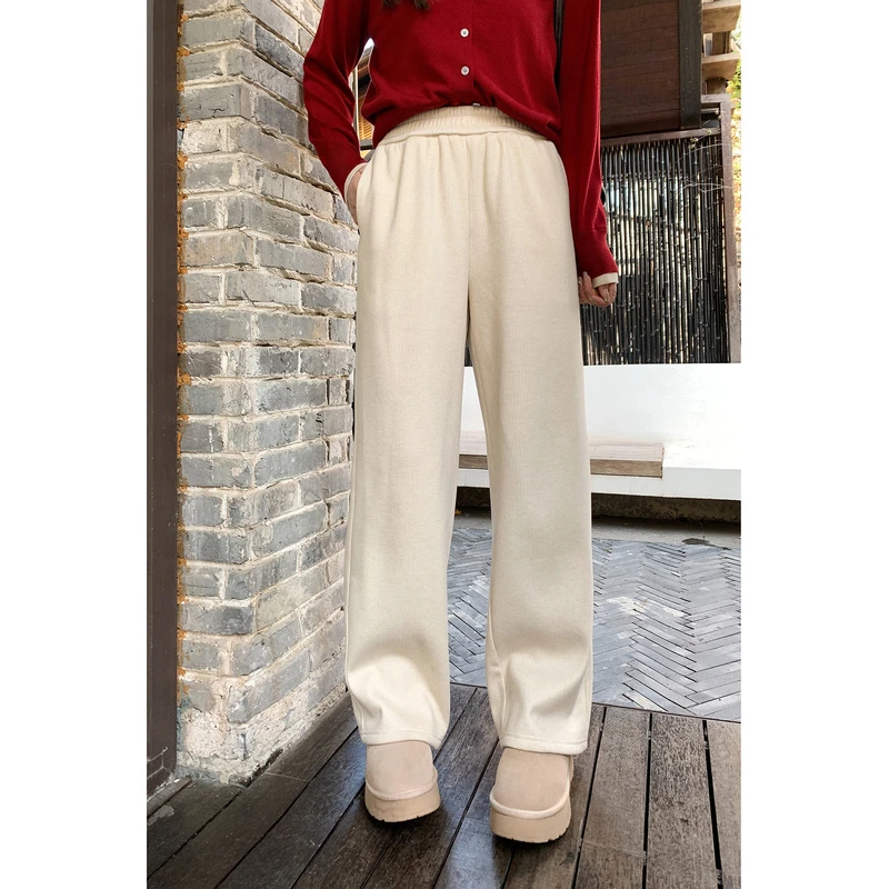 【ALINDM年终大清仓】2023新款冬胖mm窄版直筒裤KG3658