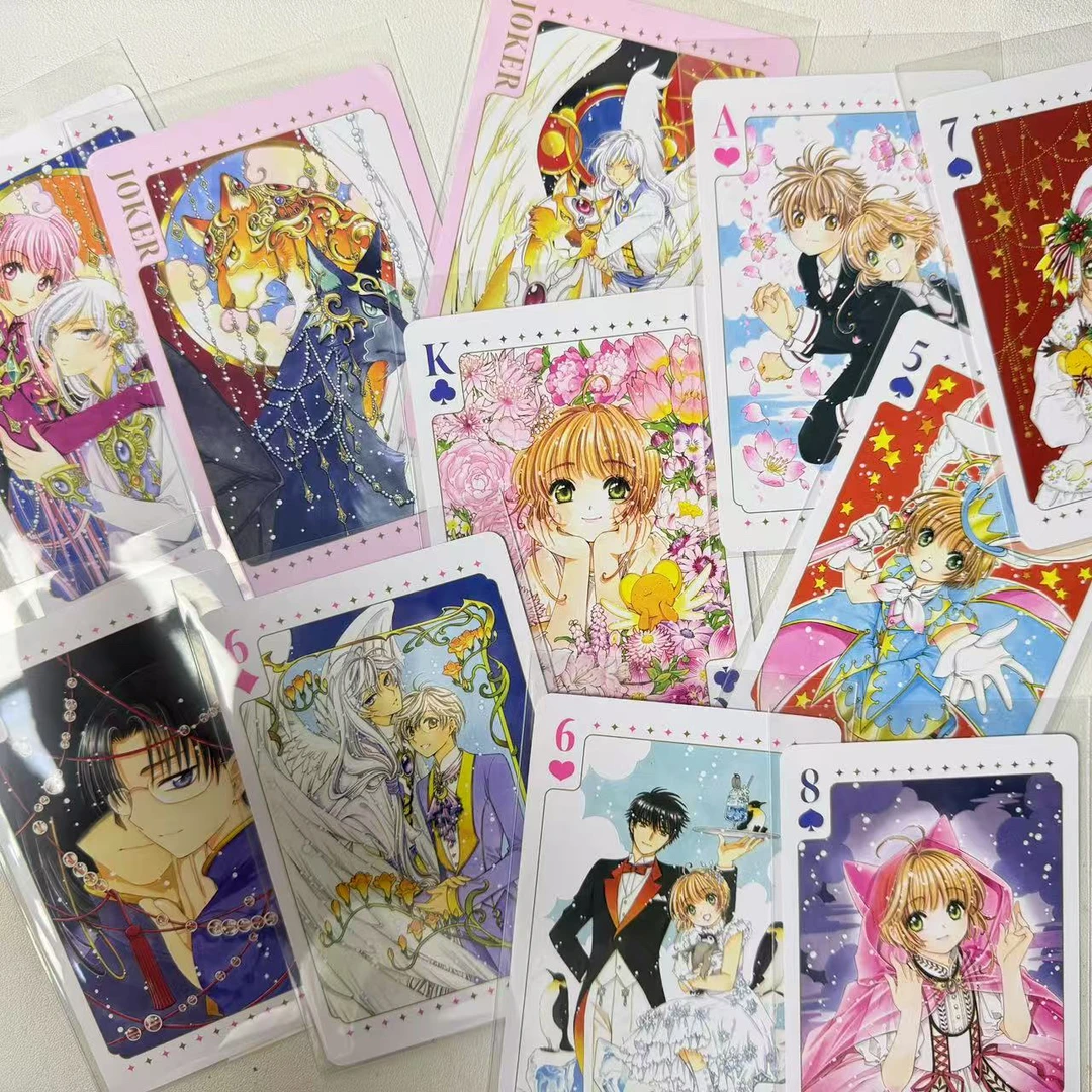 （盲盒代拆）魔卡少女樱原画大扑克牌 Clamp原画扑克牌