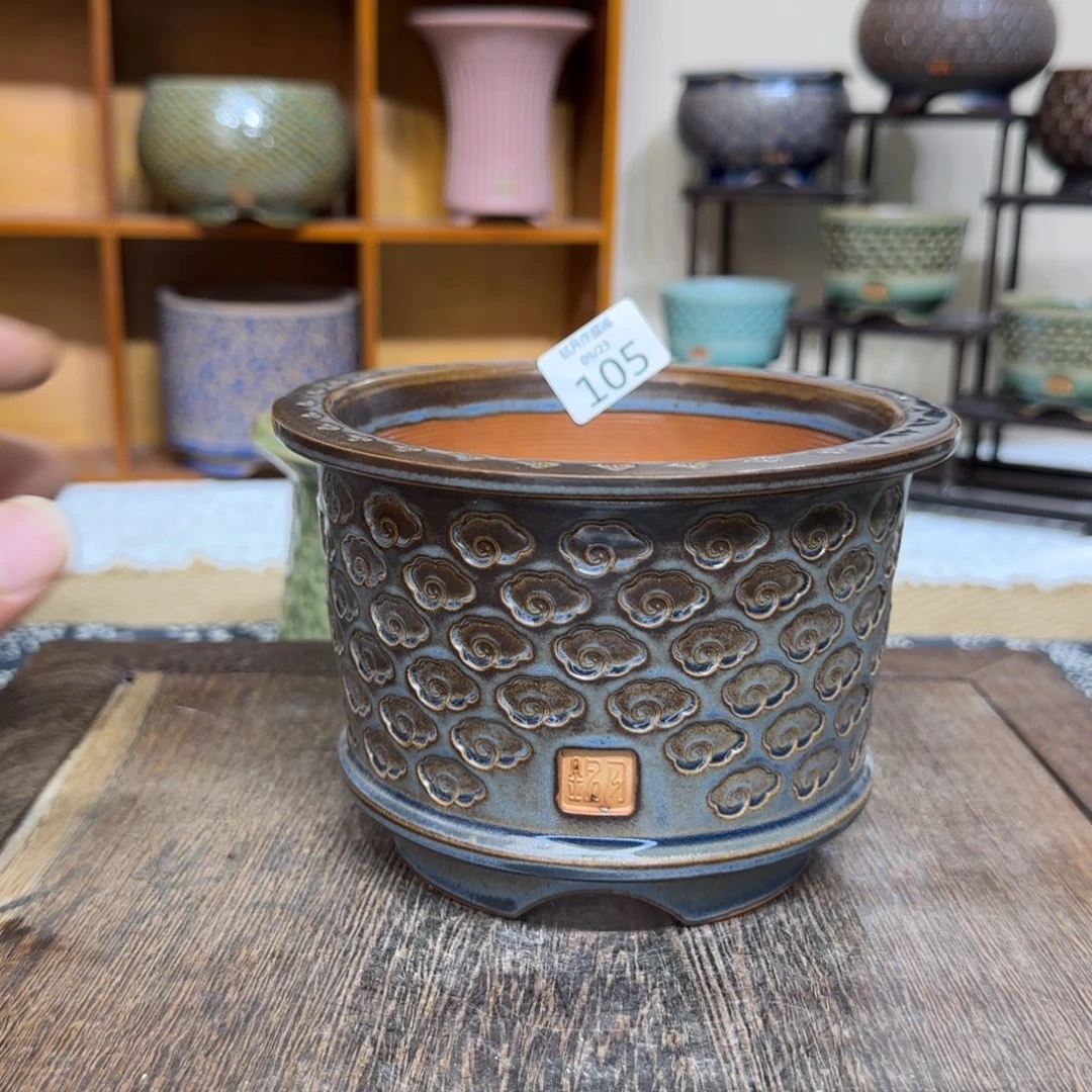 手工花盆 105 内口口径 12cm