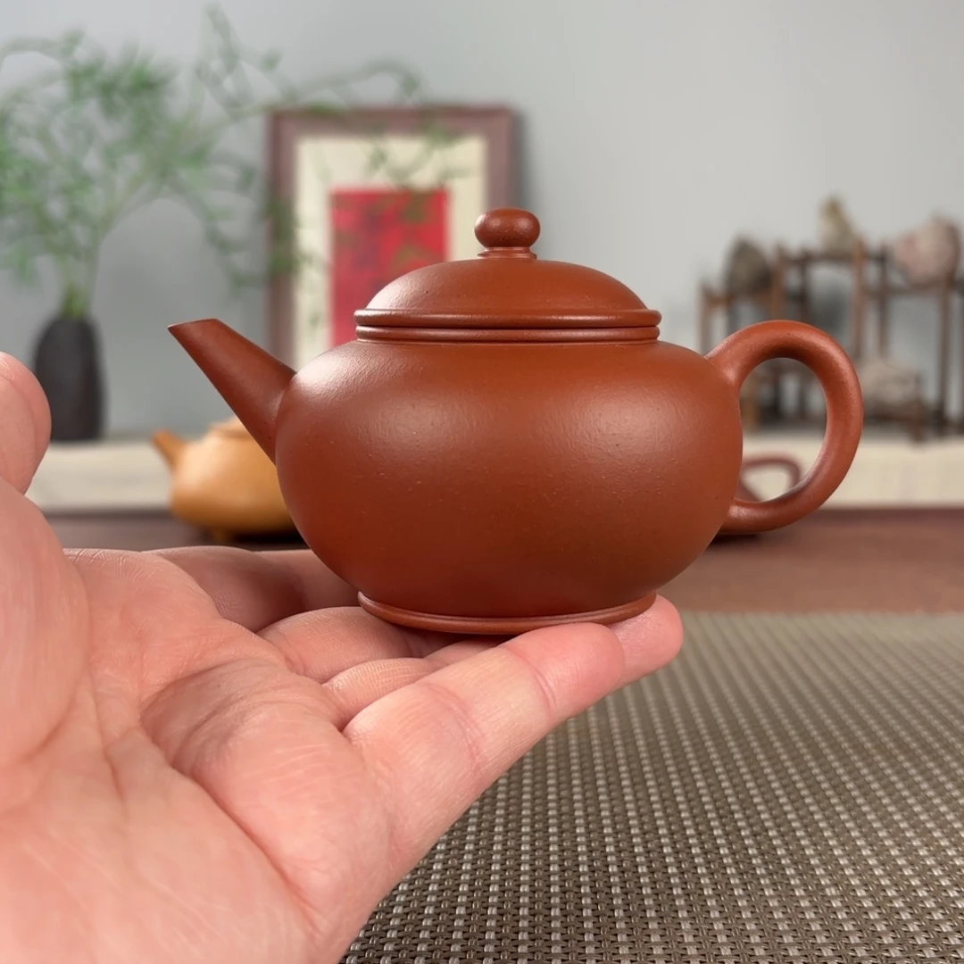 紫砂茶壶黄龙山原矿紫砂壶170