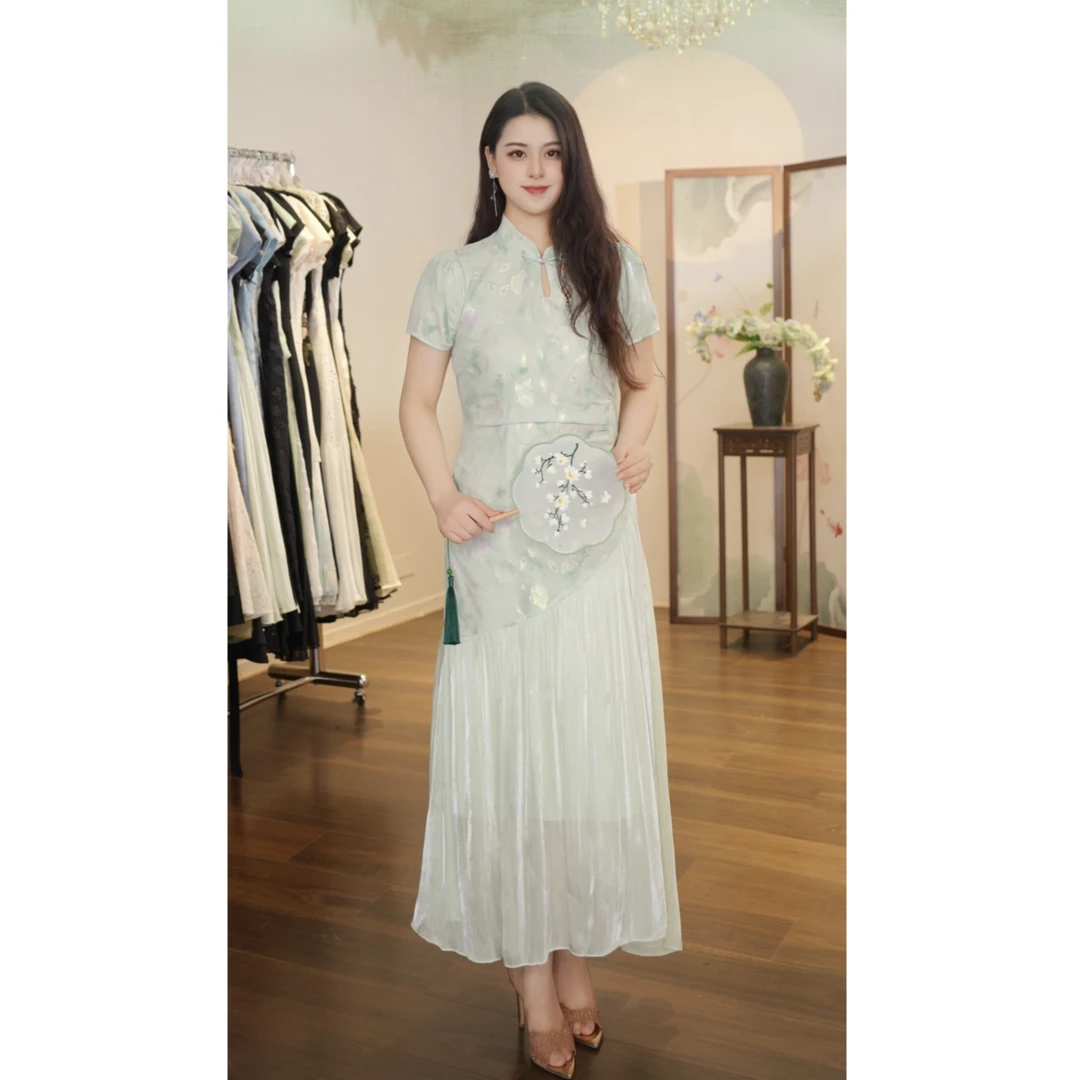 冰冰定制-208（冬宜雪  ）连衣裙DMN1181-XX