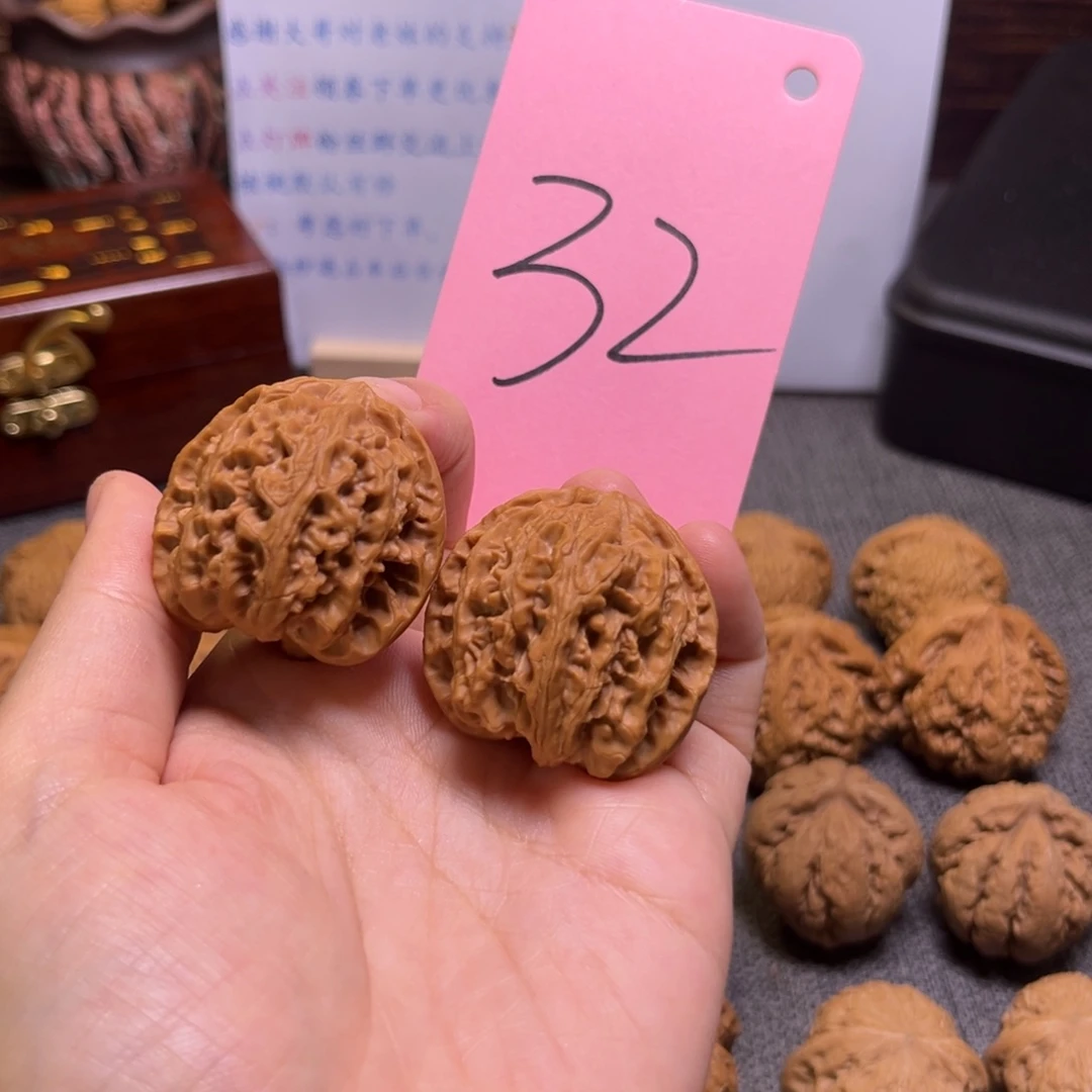 吊坠文玩核桃36苹果园32