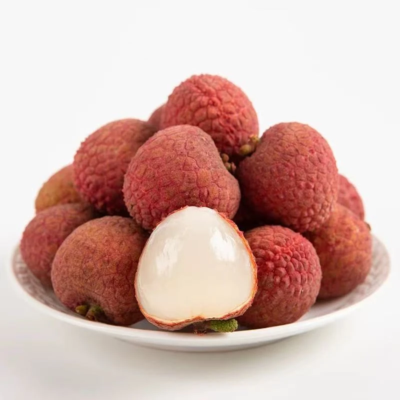 【次日达】新鲜下树 越南红花荔枝 4斤净果净重 顺丰包邮 坏果包赔