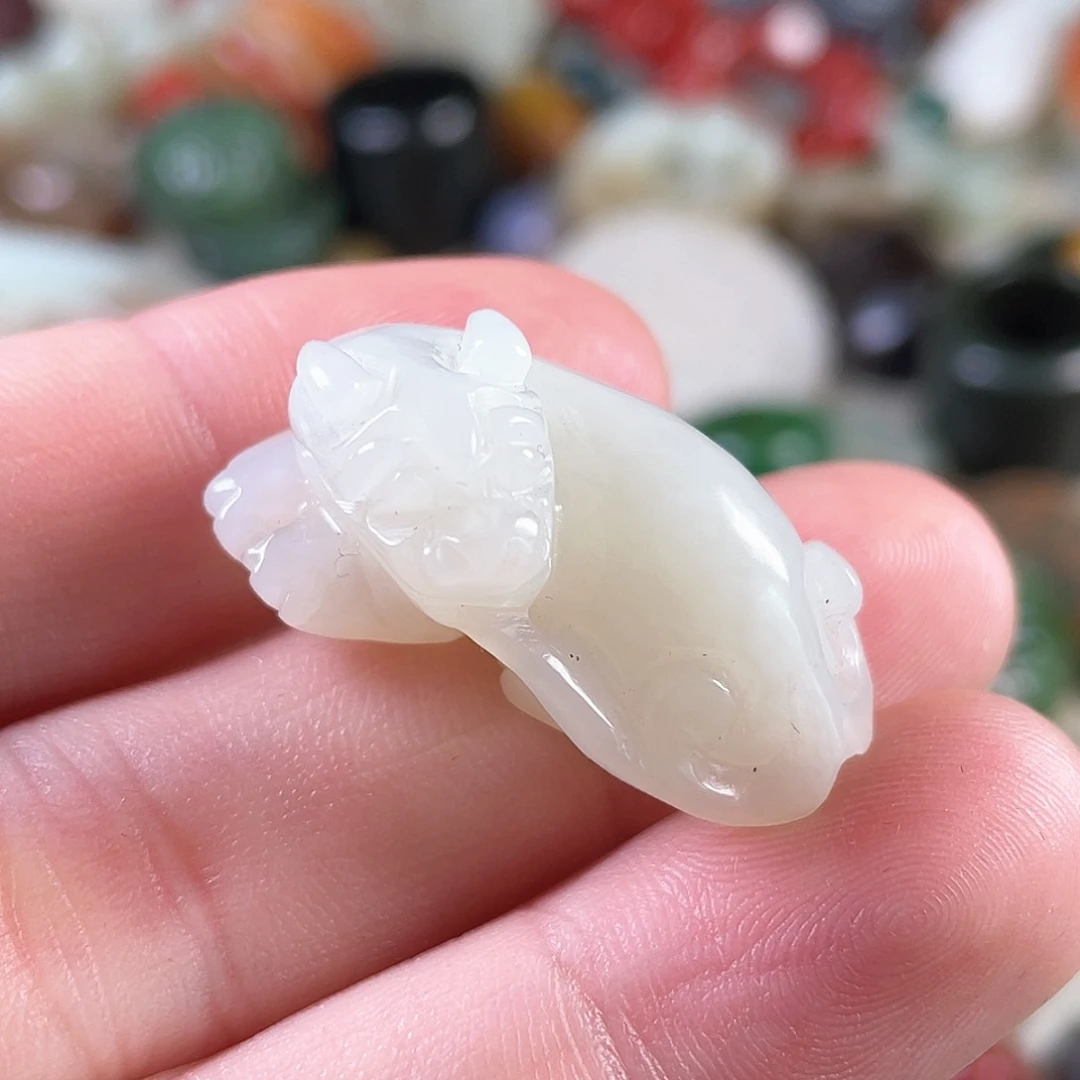 和田玉（糖玉）颈饰未镶嵌