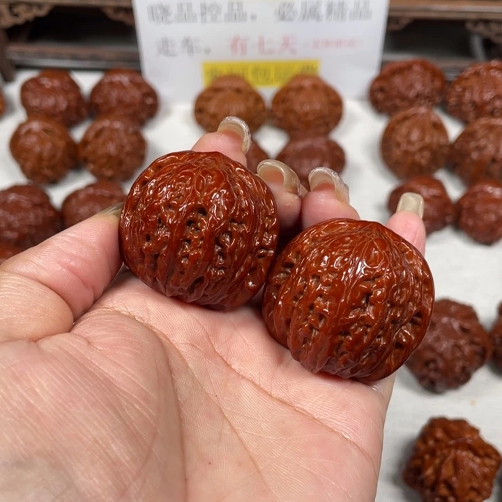 润***泽文玩核桃吊坠铁锤9LXP#00#