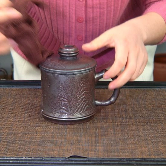 紫砂茶杯高货放漏