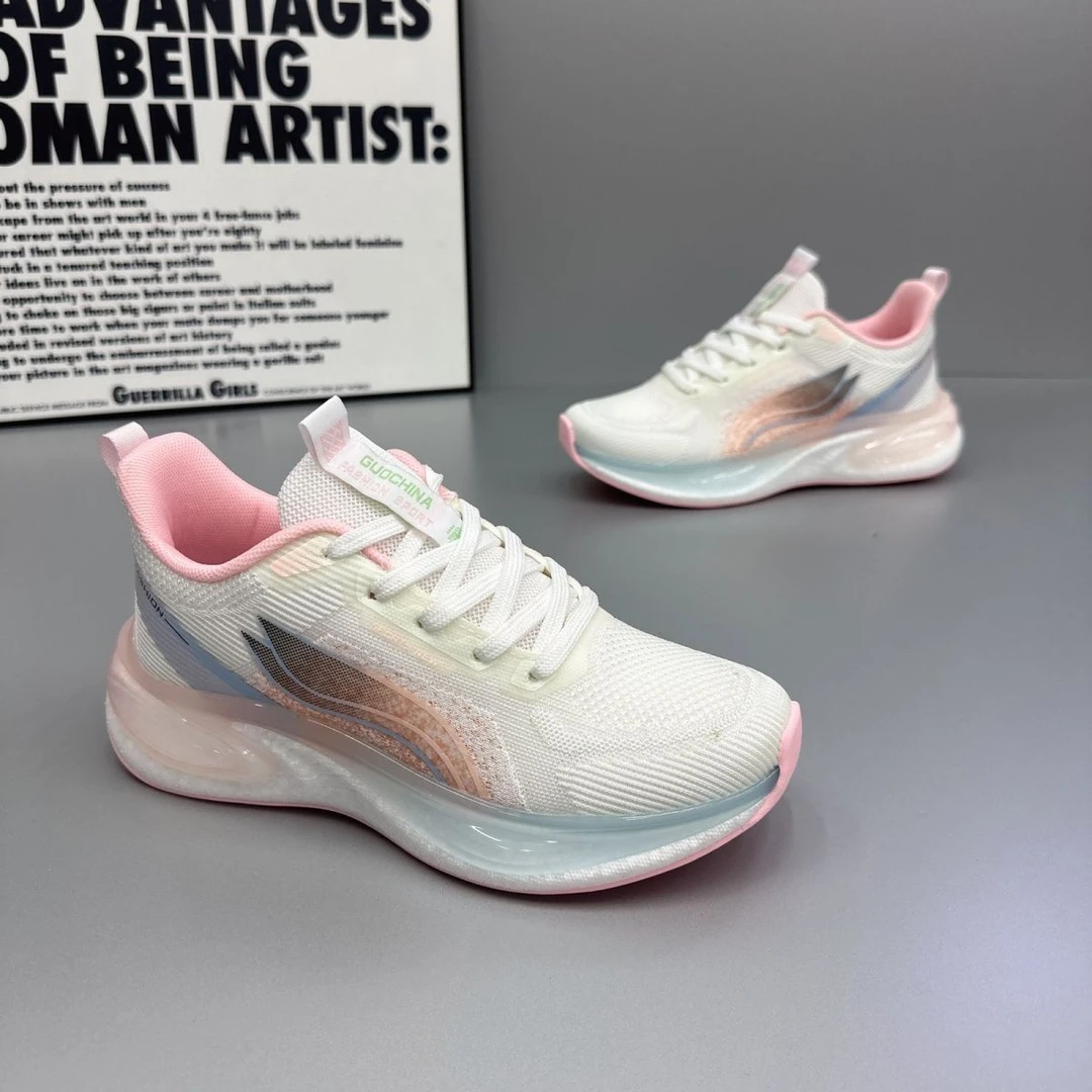 LU-威8309秋款爆米花气垫防滑跑步鞋福利秒杀