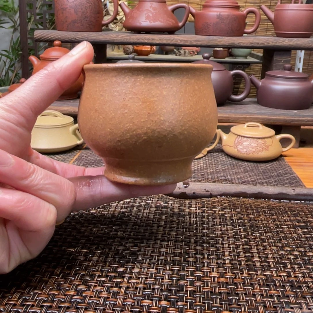 紫砂茶壶宜兴原矿紫砂手工制150