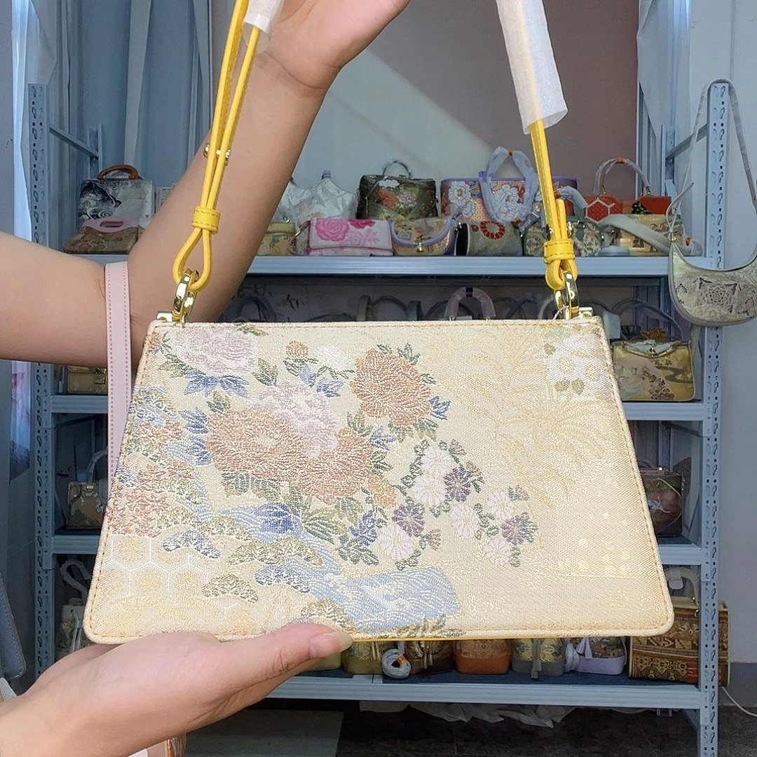 织物桑蚕丝非遗唐锦信封