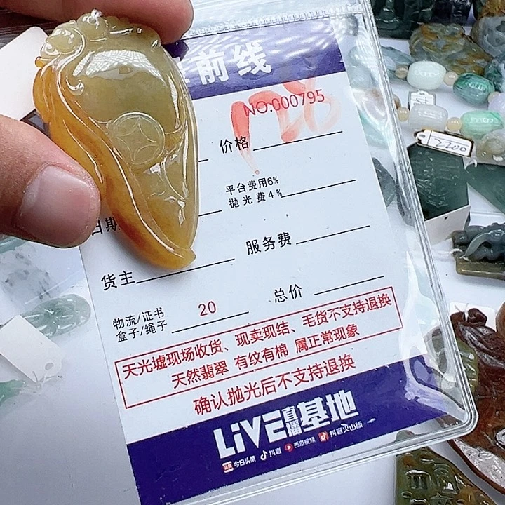 颈饰未镶嵌翡翠芬**生