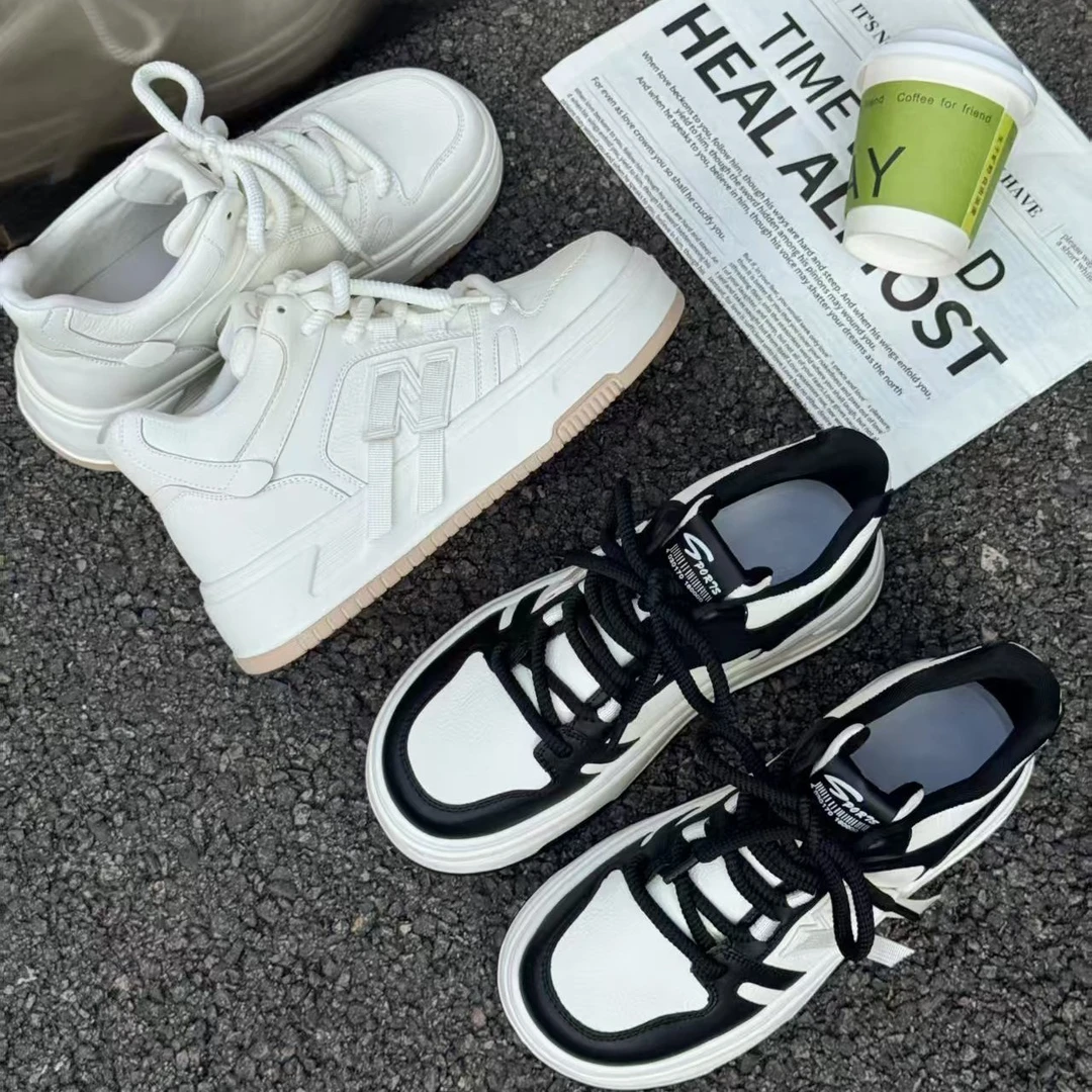 朱小姐大码女鞋40-43码超轻发泡底厚底小白鞋单鞋8500