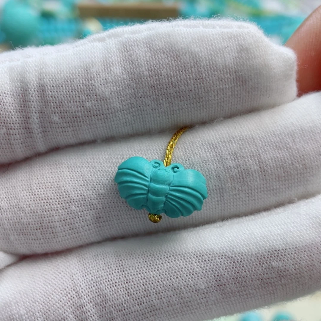 未镶嵌绿松石珠宝奇石