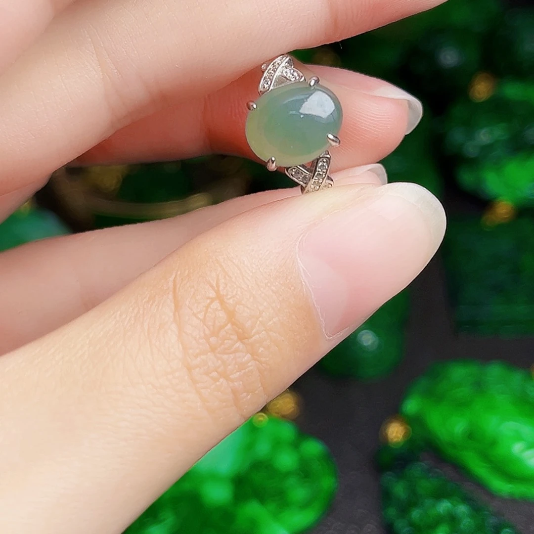 颈饰银S925镶嵌翡翠多样性