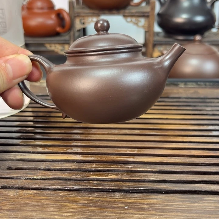 茶壶紫砂原矿紫砂手工制作