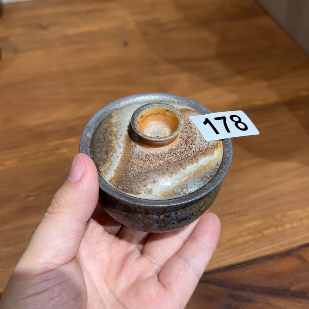 178柴窑裸烧自然落灰烧器