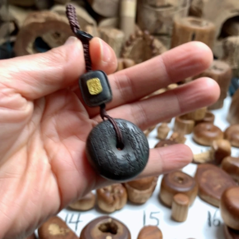 【闪购商品】檀香木原木原味楠扣子