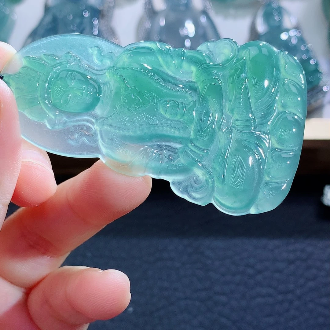 未镶嵌挂件翡翠翡翠