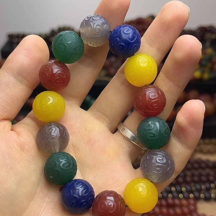 玛瑙/玉髓未镶嵌玛瑙珠子1111